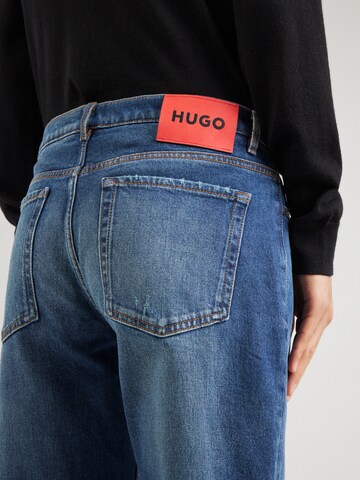 HUGO Normalny krój Jeansy '634' w kolorze niebieski