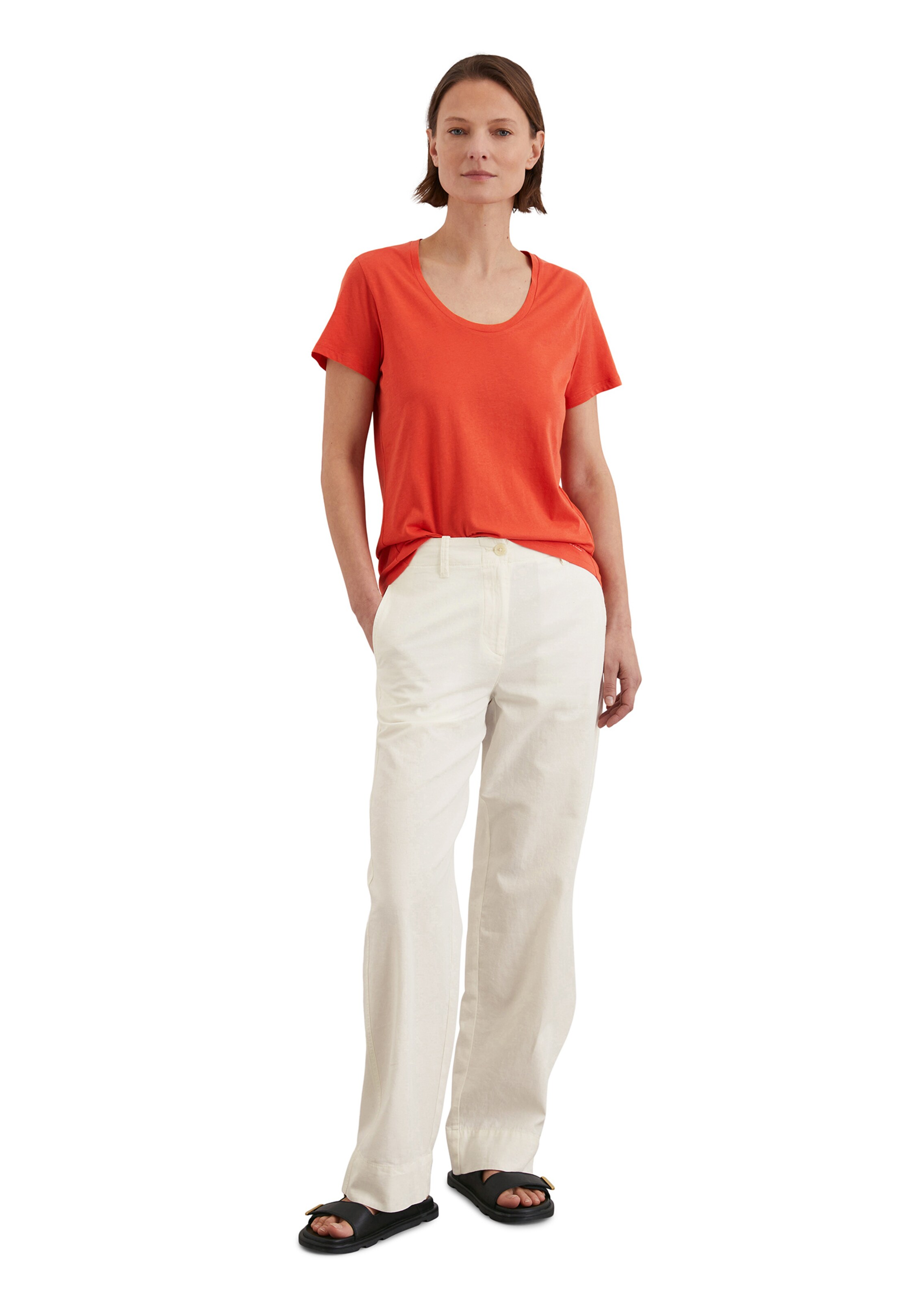 raudona Marc O'Polo Marškinėliai