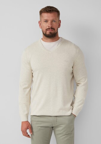 Pull-over s.Oliver en beige : devant