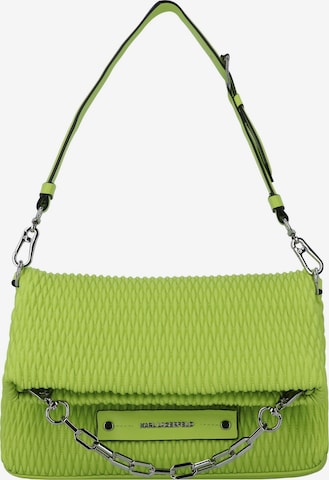 Karl Lagerfeld Shoulder Bag 'Kushion' in Green: front