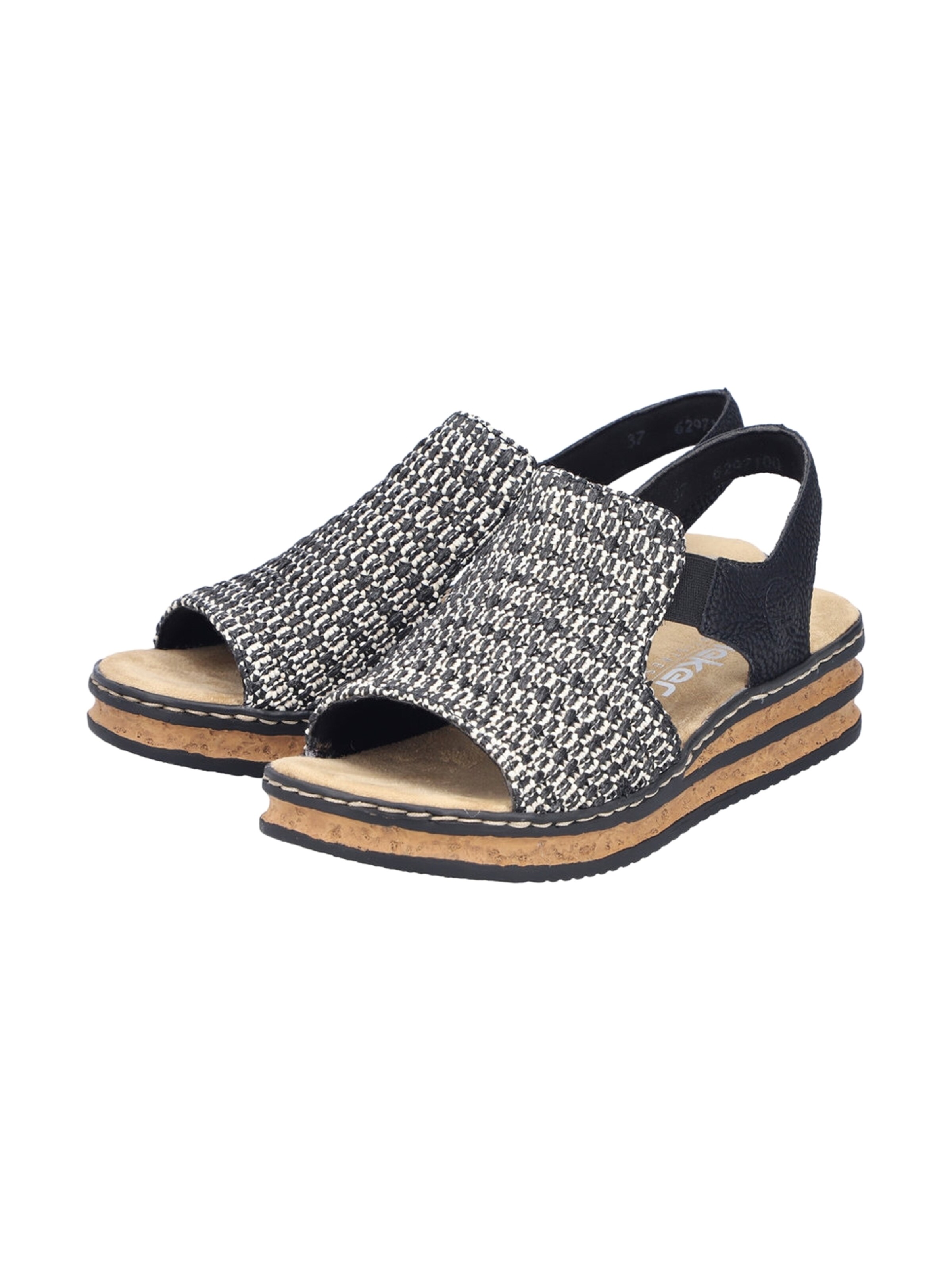 Rieker Sandals in Black