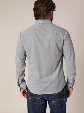 Coupe regular Chemise 'EMPOWER' Deeluxe en gris