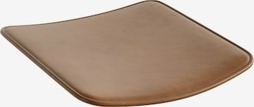 Coussins 'Elvo' cinas en marron : devant