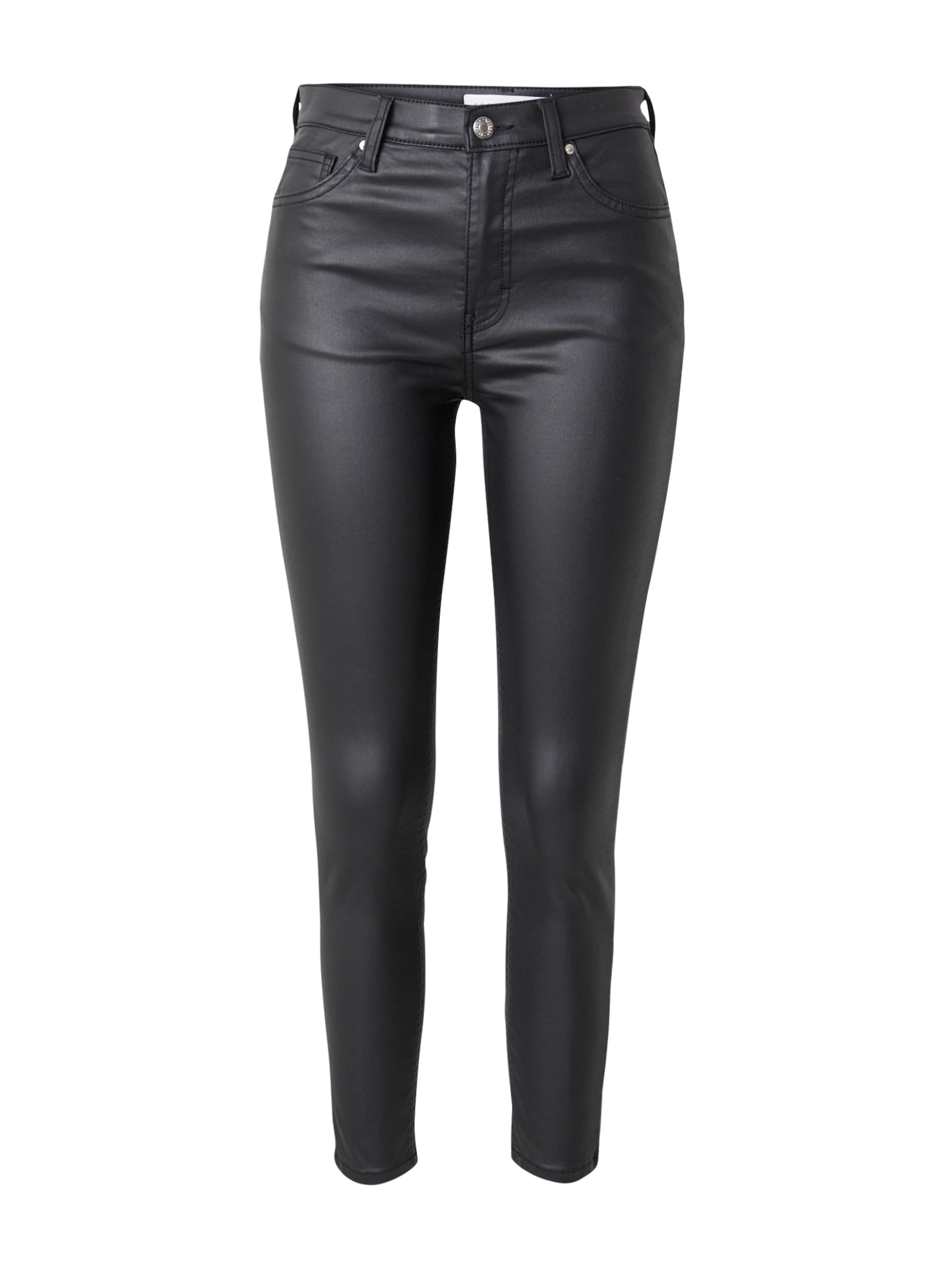 TOPSHOP Skinny Τζιν 'Jamie' σε μαύρο: μπροστά