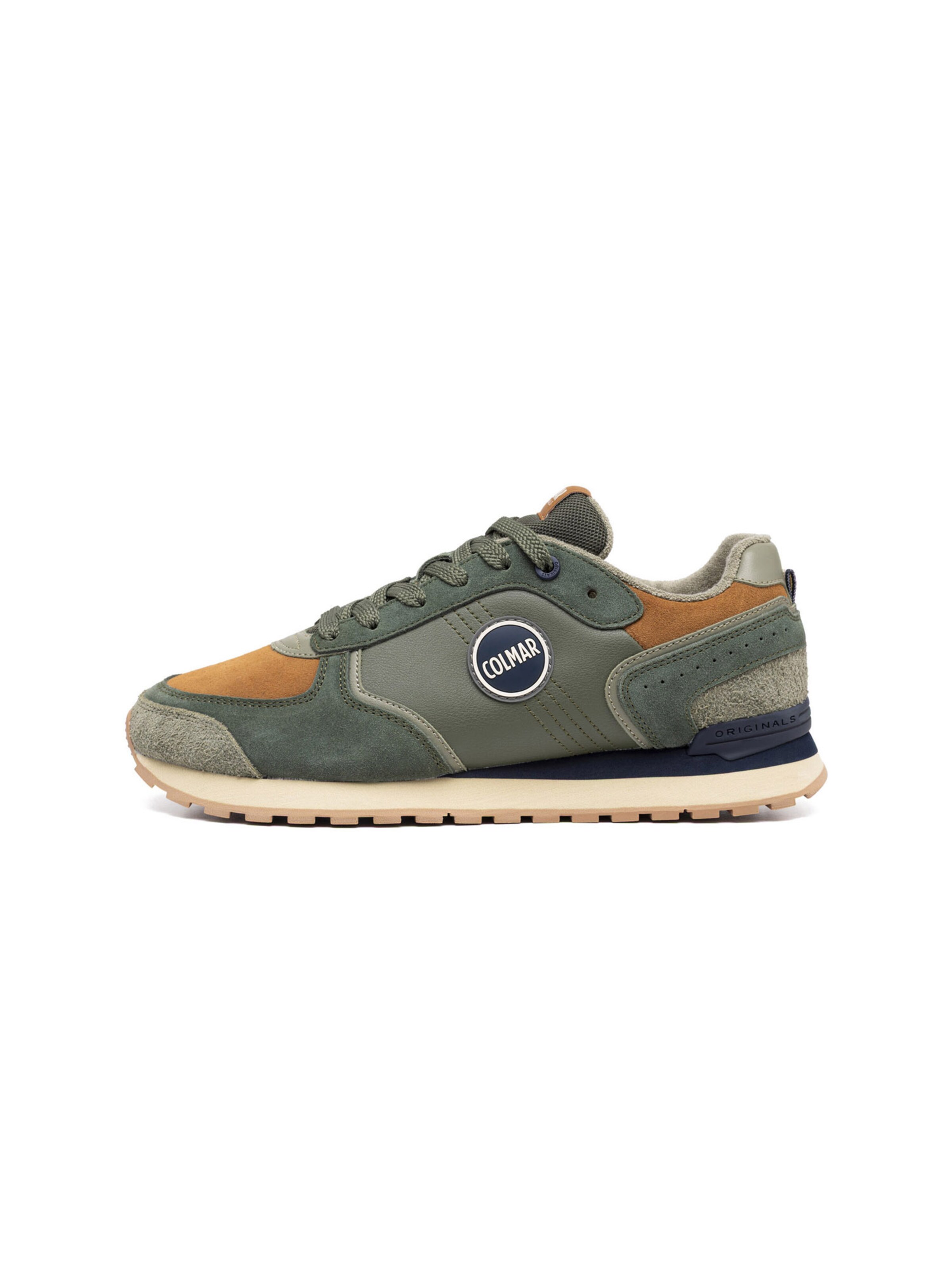 Sneaker bassa 'Travis Block' di Colmar in verde: frontale