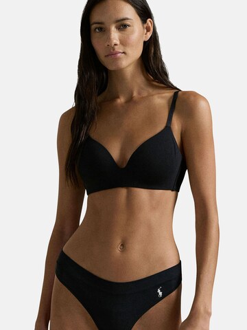 Invisible Soutien-gorge ' Polo Essentials ' Polo Ralph Lauren en noir : devant