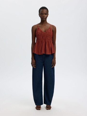 Camicia da donna di SELECTED in rosso