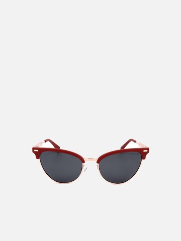 Polaroid Sunglasses 'Polaroid PLD 4122/S Matte violet 52/18/145 Women Sunglasses' in Red