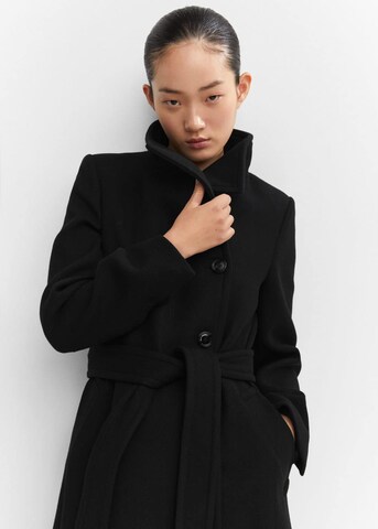 MANGO Winter Coat 'Sirenita' in Black