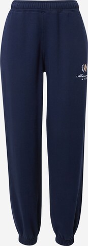Regular Pantalon 'SUNDAY' Abercrombie & Fitch en bleu : devant