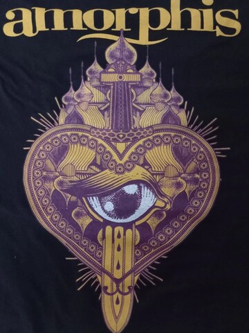 Amorphis - Camiseta 'Amorphis Queen of Time tour  T-Shirt' en negro