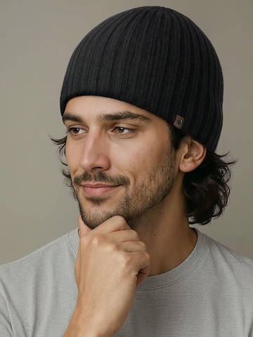 Neverless Beanie '2383' in Black