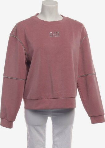 Emporio Armani Sweatshirt & Zip-Up Hoodie in M in Pink: front