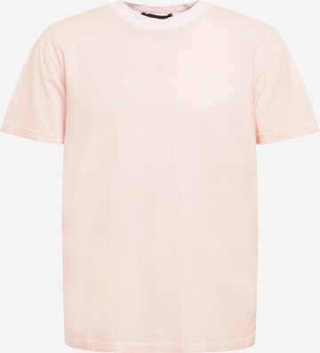 Mennace Shirt 'ON THE RUN' in Pink: front