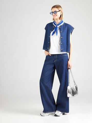 ONLY Футболка 'ONLHAPPY' в Коричневый