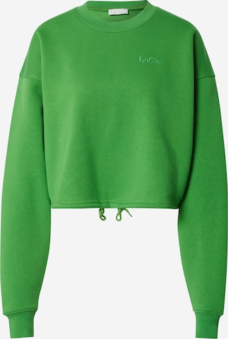 LeGer by Lena Gercke Sweatshirt 'Rosa' i grøn: forside