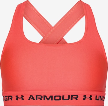 UNDER ARMOUR Športová podprsenka - Červená: predná strana