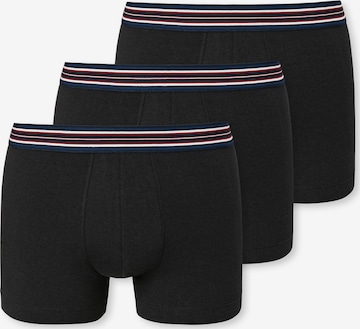 SCHIESSER Boxershorts in Zwart: voorkant