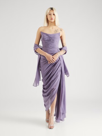 Unique Evening dress in Purple