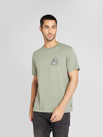 BILLABONG Funkcionalna majica 'SHINE' | zelena barva
