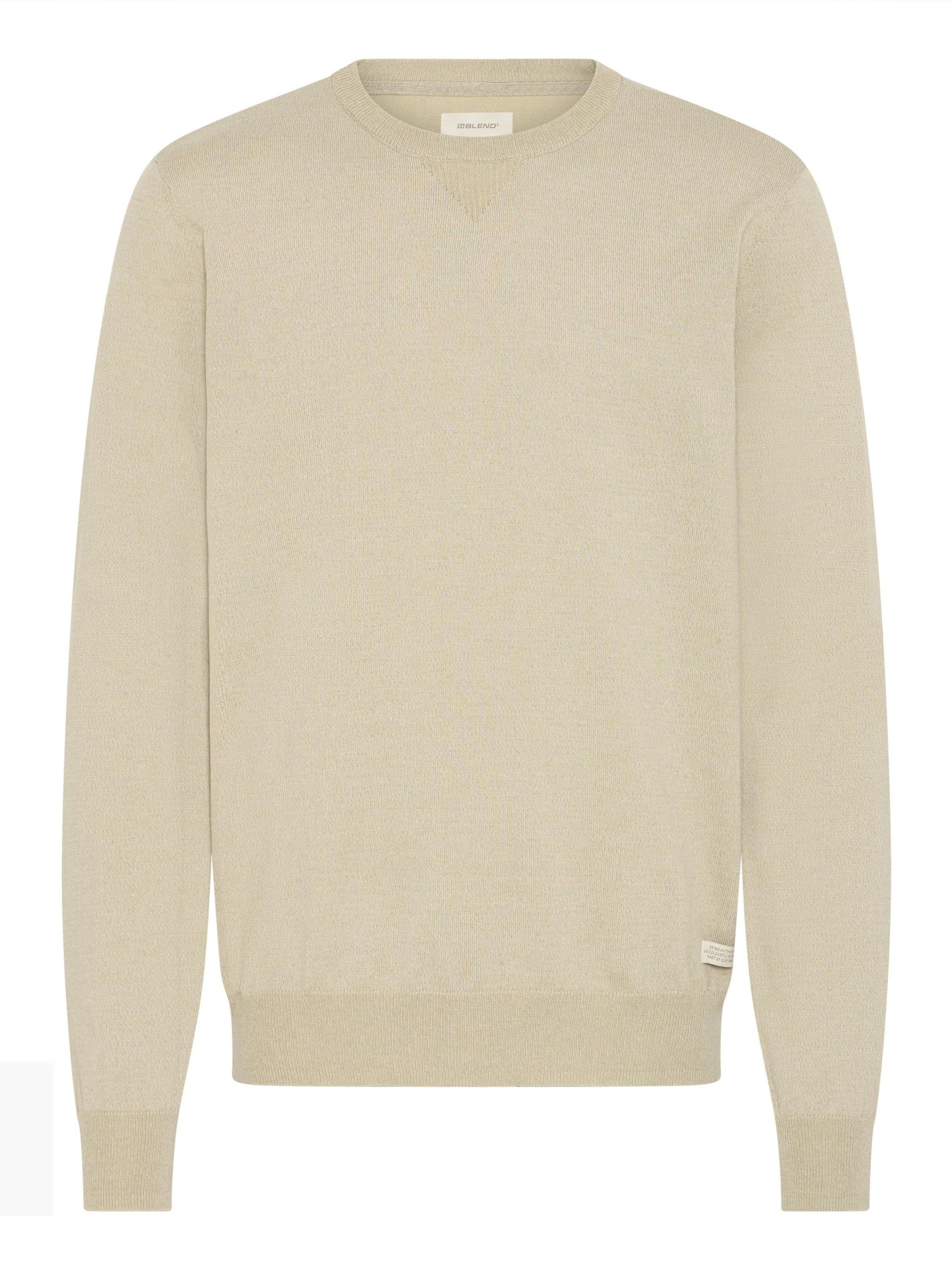 BLEND Pullover 'BHBruton' in Beige: Vorderseite