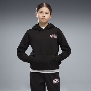 PUMA Sweatshirt 'Essentials Nature 2.0' in Black: front