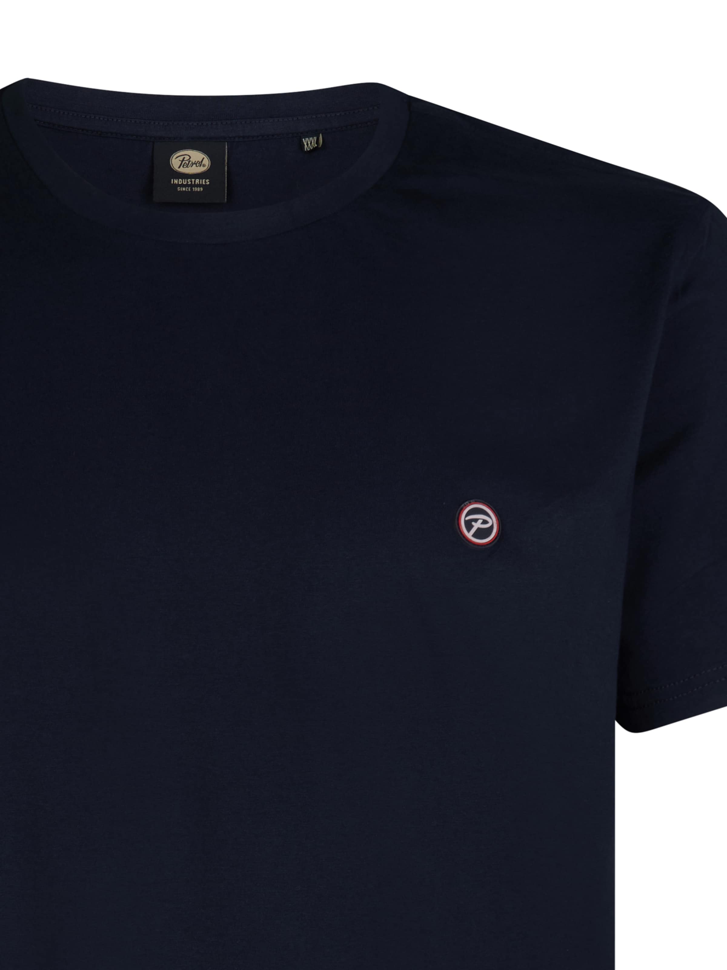 Petrol Industries Koszulka w kolorze niebieski