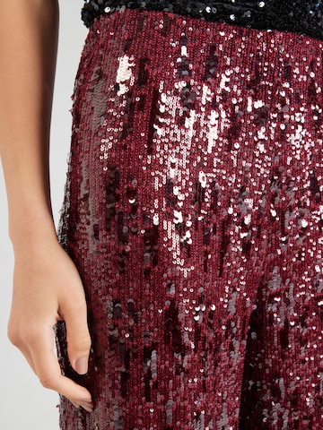 TOPSHOP Wide leg Παντελόνι σε κόκκινο