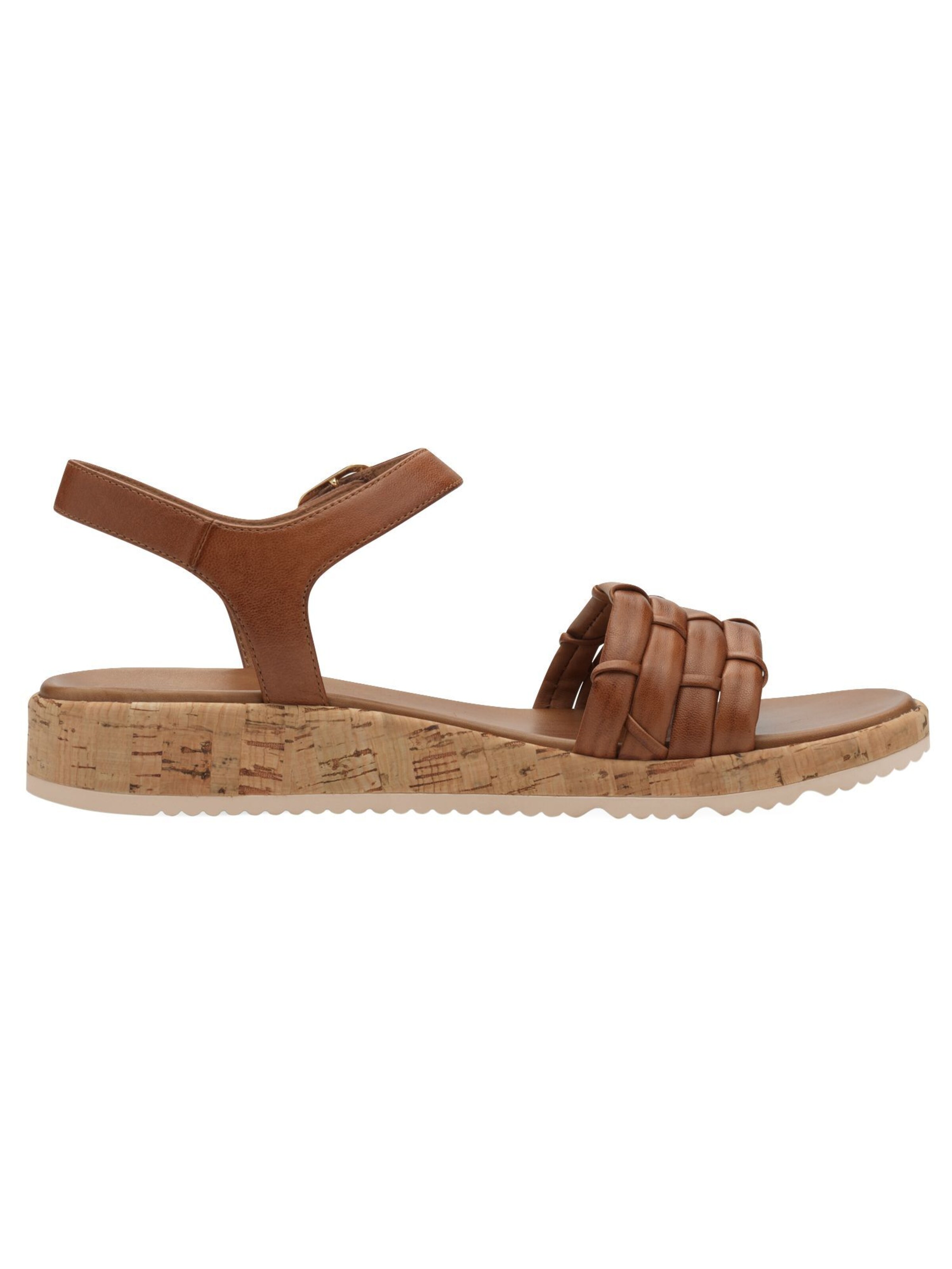 Tamaris Sandalen met riem in Bruin
