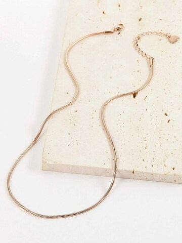 Hey Happiness Necklace 'Herz Duo' in Gold