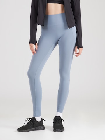 UNDER ARMOUR Скинни Спортивные штаны 'Elite' в Синий: спереди