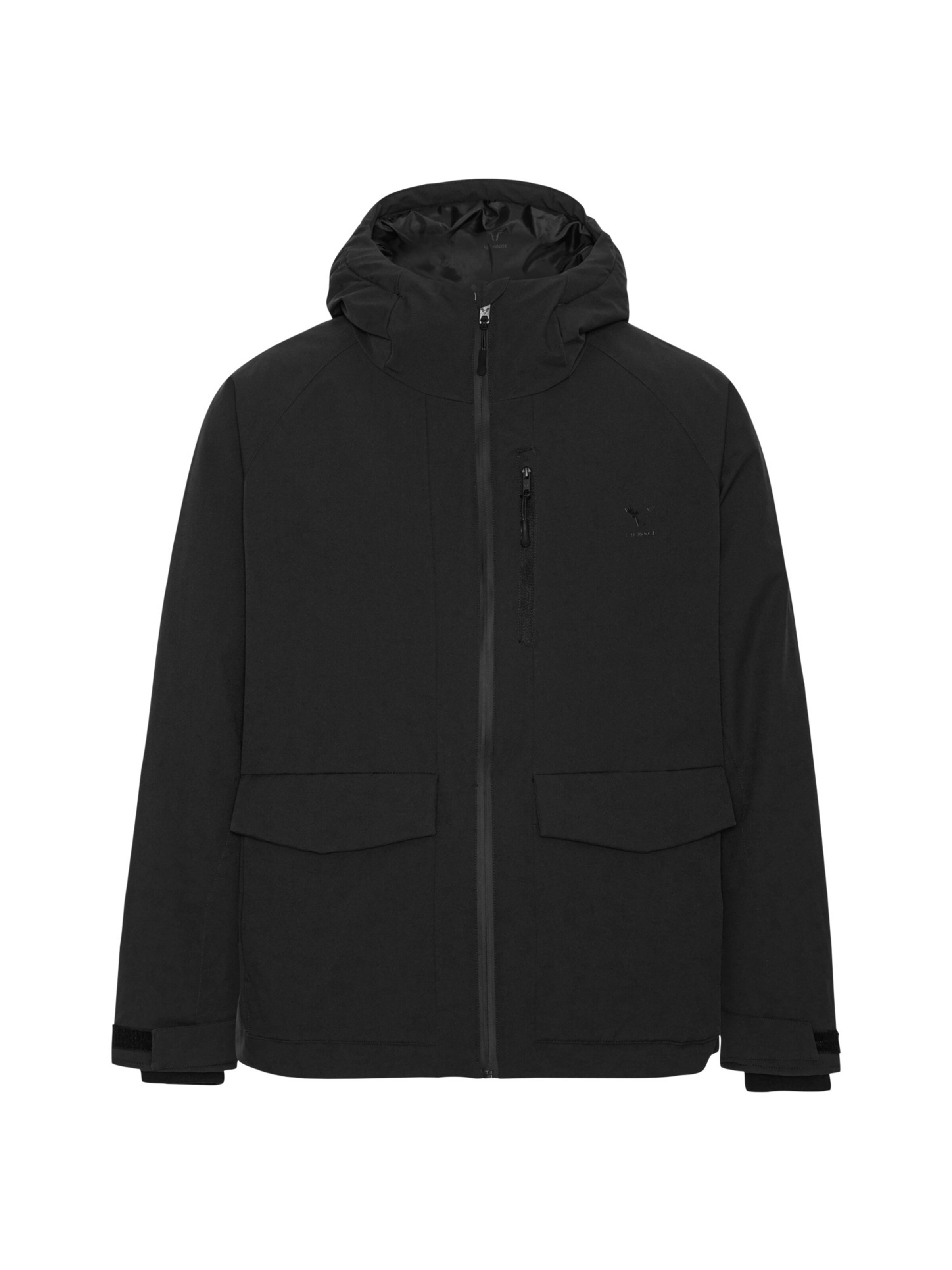 Fat Moose Between-season jacket 'Dominik' in Black: front