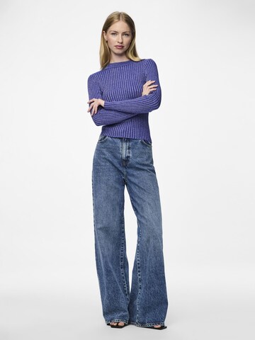 PIECES Trui 'PCCrista' in Blauw