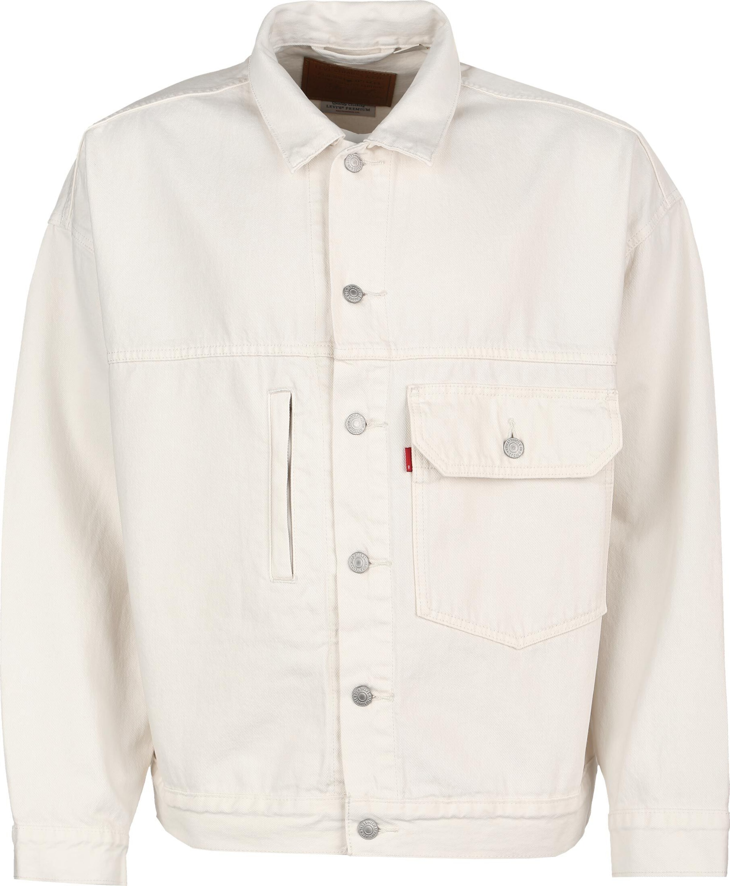 Veste mi-saison 'Stay Loose Type 1' LEVI'S ® en blanc : devant