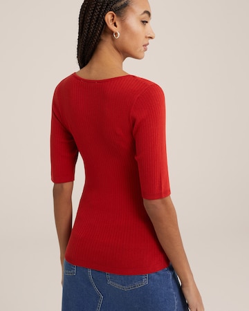 Tricou de la WE Fashion pe roșu
