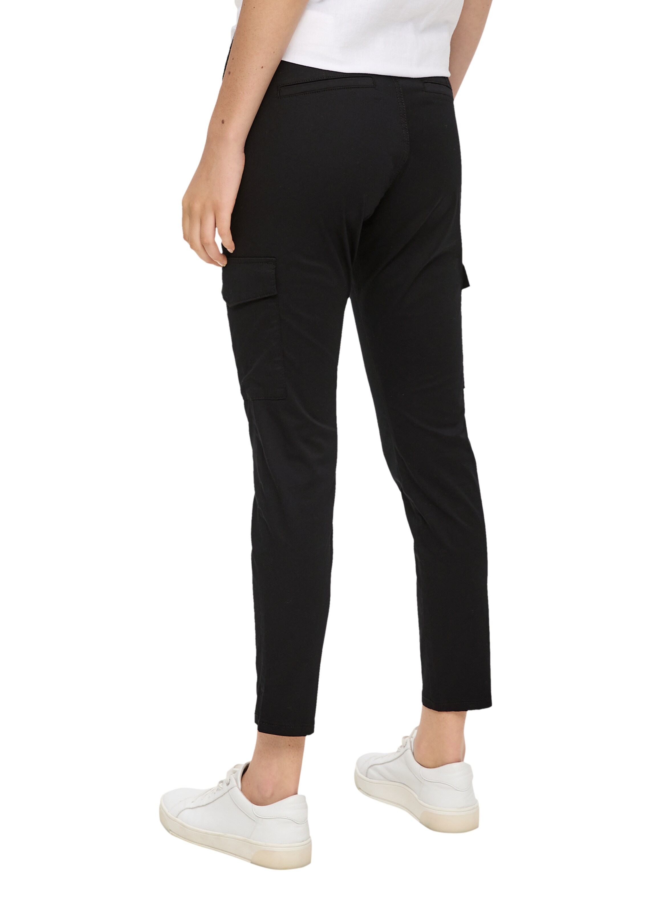 s.Oliver Slimfit Chino in Zwart