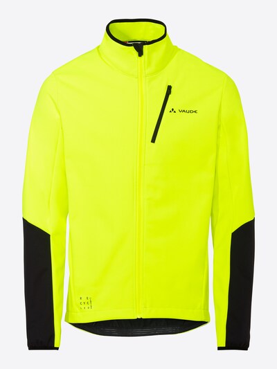 VAUDE Sportjacke 'Matera II' in neongelb / schwarz, Produktansicht