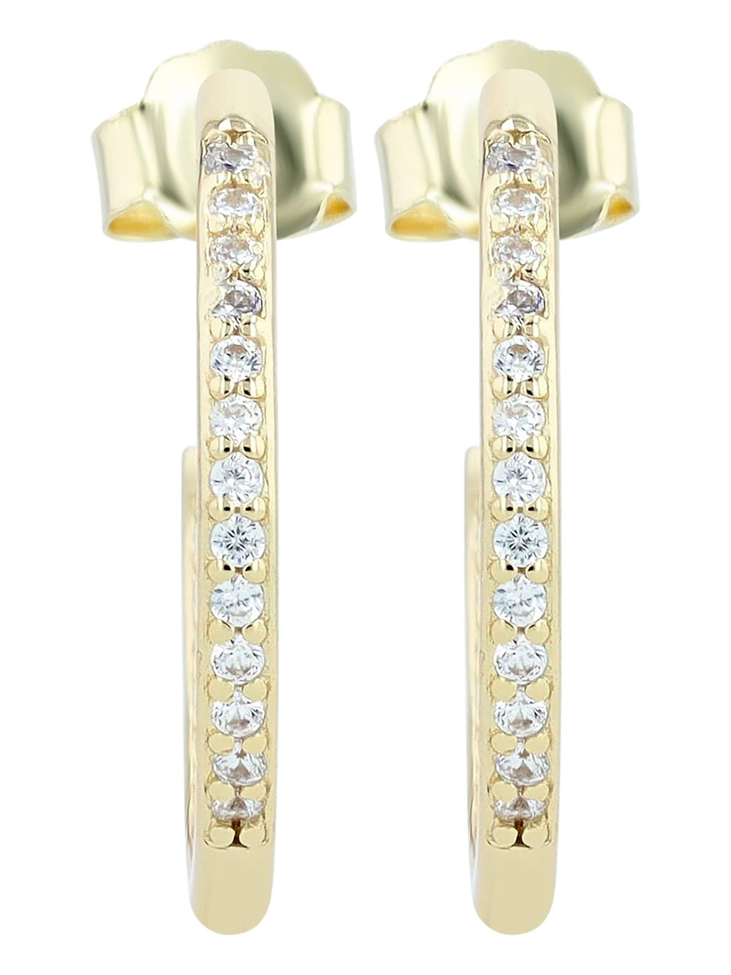 Akzent Earrings 'Uzma, langlebig' in Gold