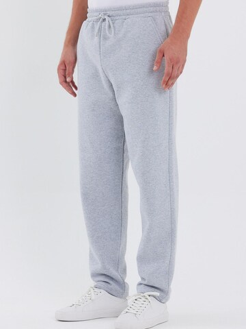 comeor Regular Workout Pants 'Jogginghose Herren Warm' in Grey