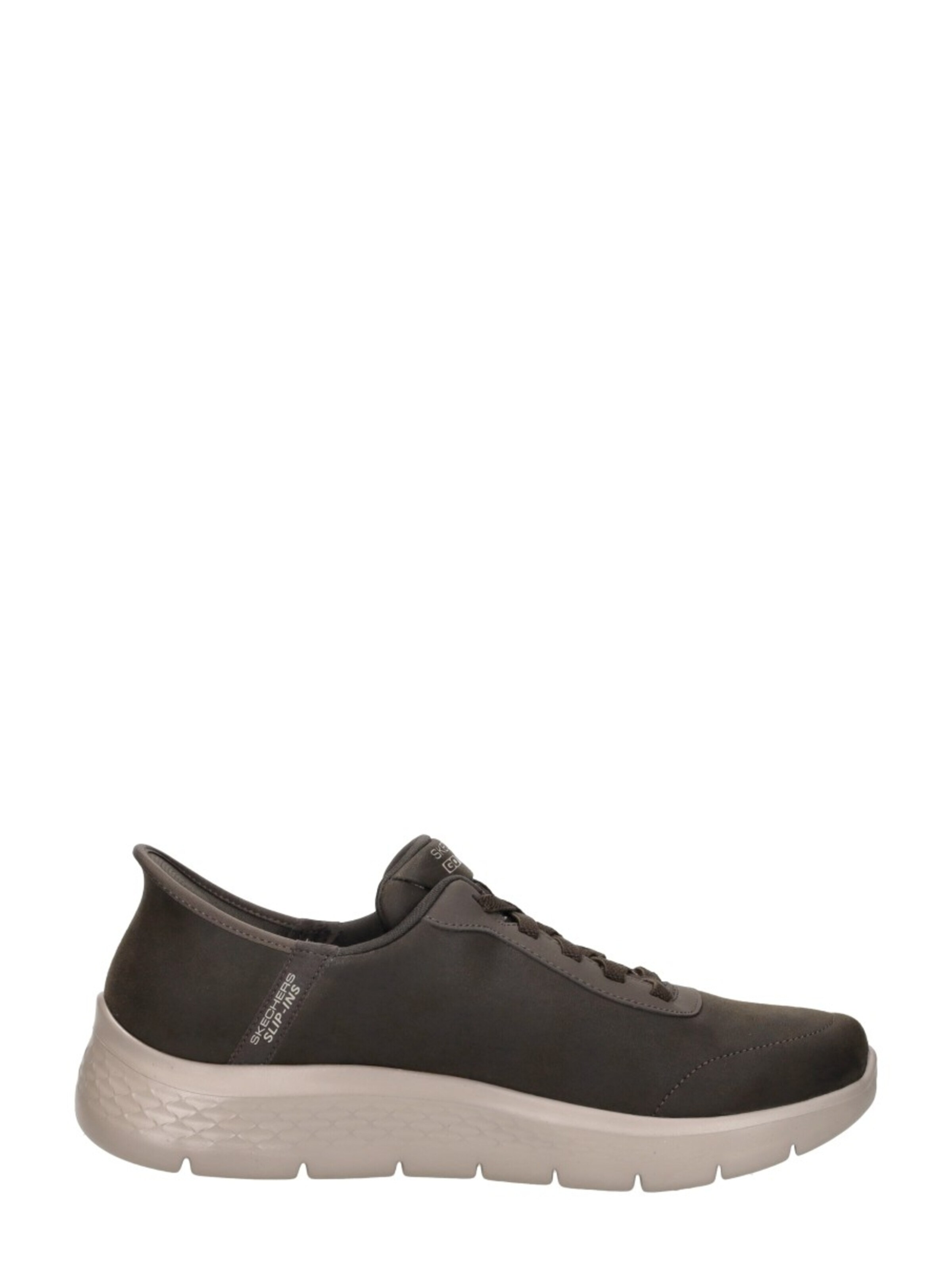 Baskets basses 'Slip-Ins: Go Walk Flex' SKECHERS en marron