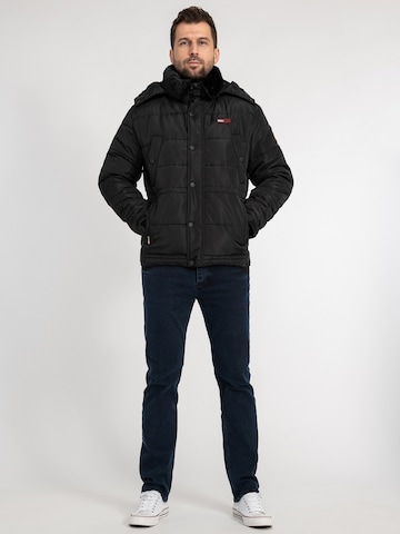 Rock Creek Winterjacke in Schwarz