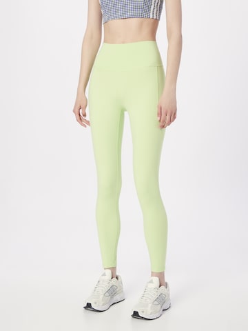 Skinny Pantaloni sportivi 'Studio' di ADIDAS SPORTSWEAR in verde: frontale