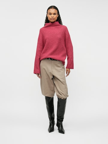 Samsøe Samsøe Sveter 'Noris' - Červená