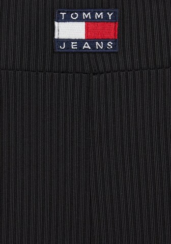 Tommy Jeans Zvonový Legíny – černá