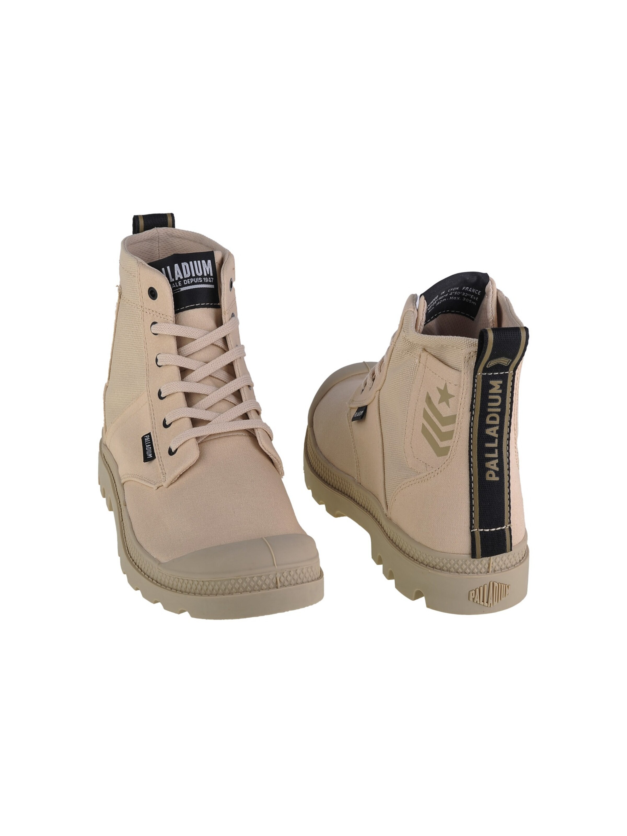 Palladium High-top trainers 'Pampa Hi Army' in Beige