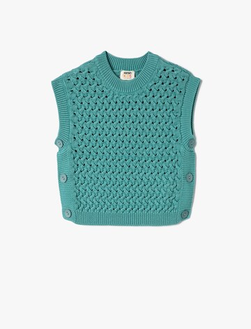 Koton Sweater 'Ajour' in Green: front