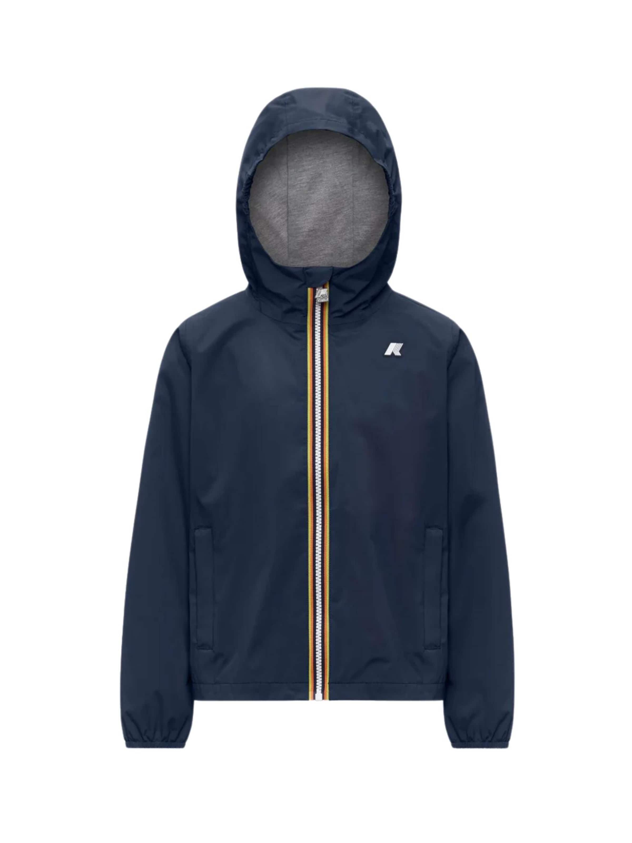 K-Way Übergangsjacke 'P. JACK'‌‌‌‌ in Blau: Vorderseite