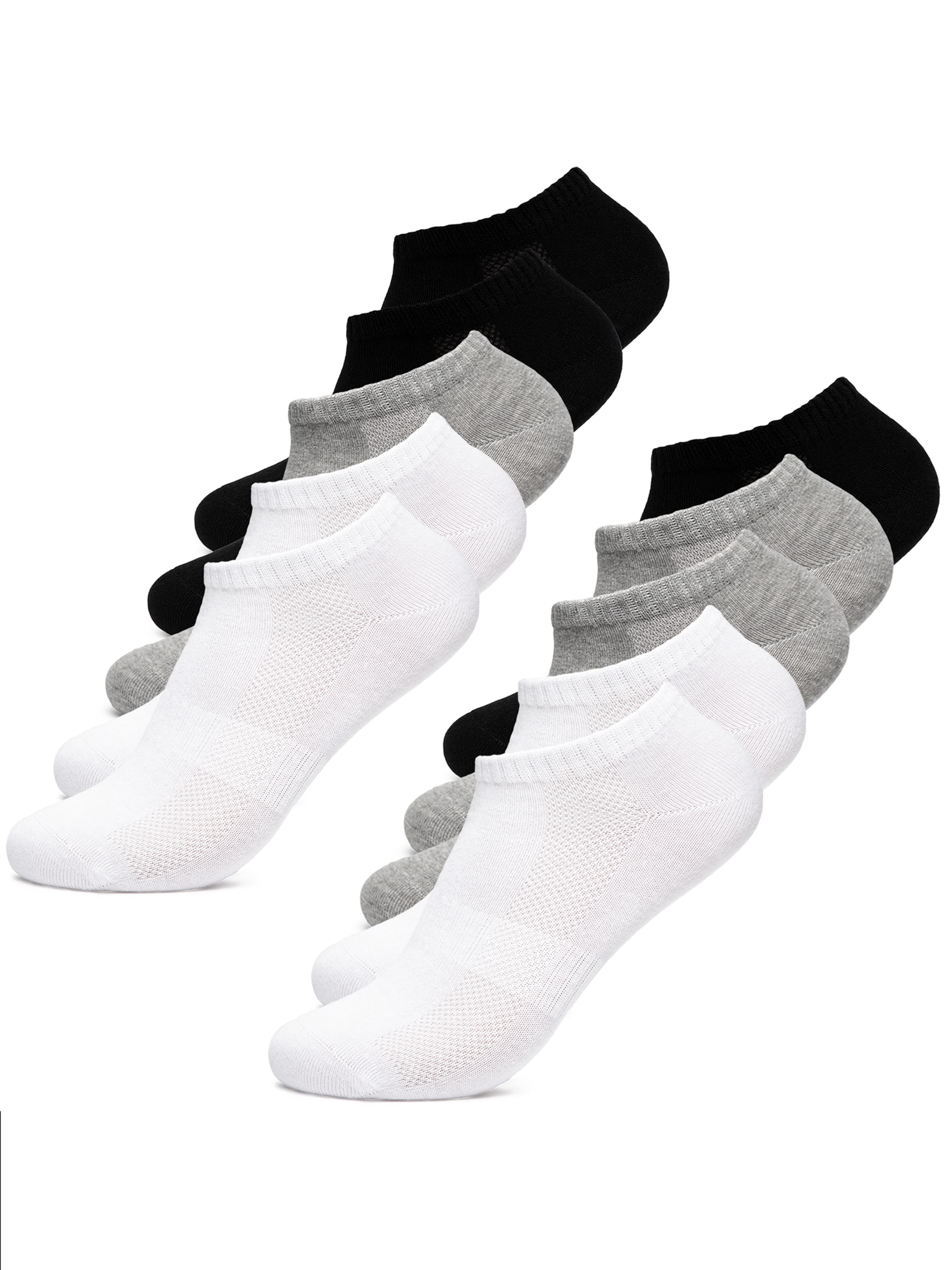 Occulto Ankle Socks 'Diana' in Grey: front