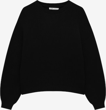 Pull&Bear Pullover in Schwarz: predná strana