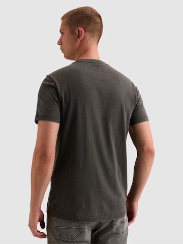 T-Shirt 'T-shirt in 100% cotton with garment-dye wash' PME Legend en gris